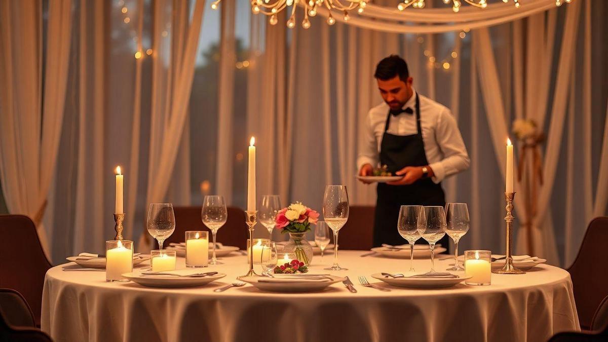 Contratar chef particular para jantar romântico em casa