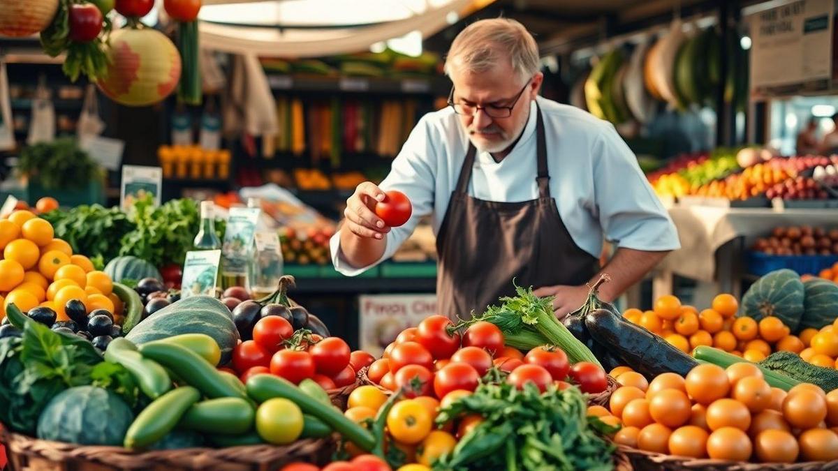 Dicas de chefs renomados para escolha de ingredientes orgânicos