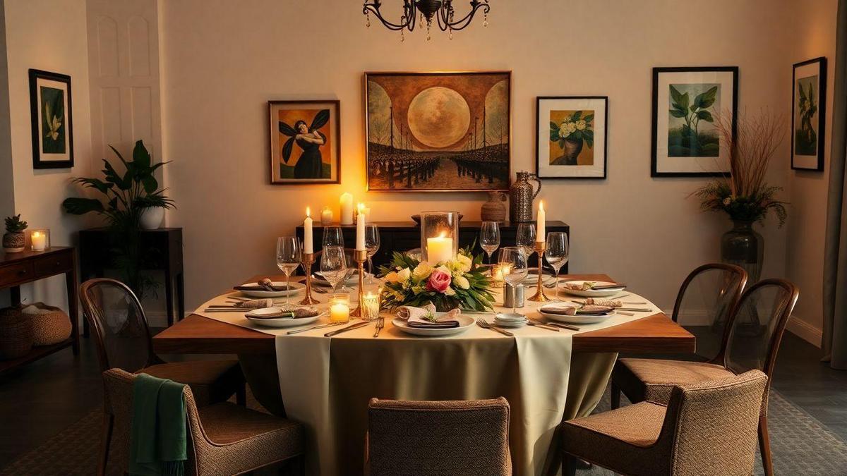 Dicas de decoração para experiência de restaurante em casa