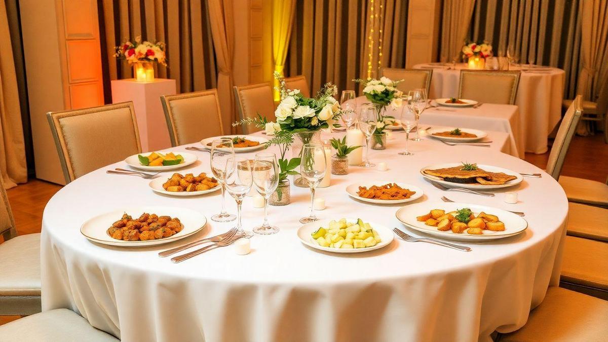 Planejamento de cardápios sazonais para eventos especiais