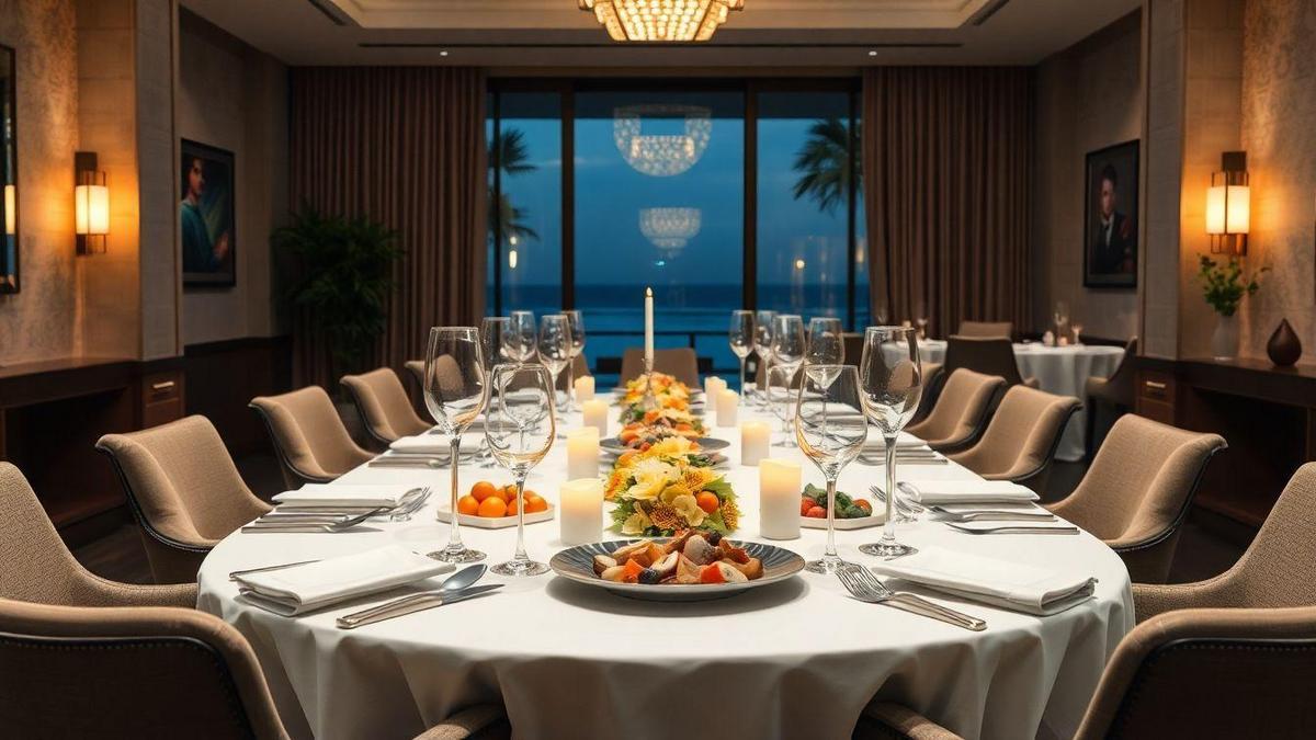 Preparo de menus personalizados de alta gastronomia para jantares íntimos em domicílio
