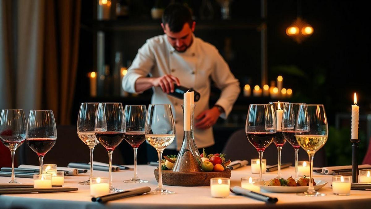 Técnicas de chefs para harmonização de vinhos em ocasiões especiais